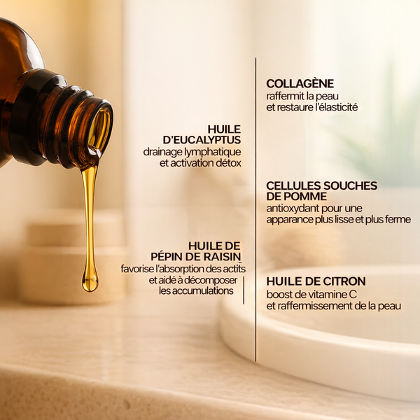 Celluvia- huile de massage anti-cellulite